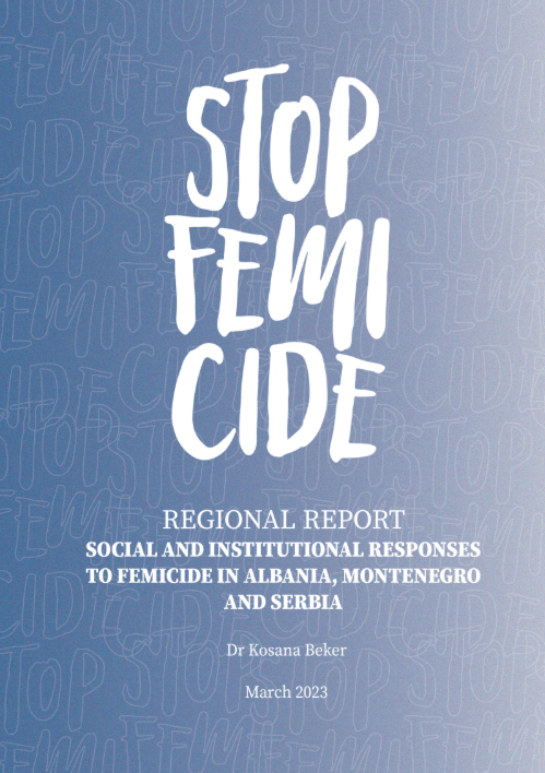 Društveni i institucionalni odgovori na femicid u Albaniji, Crnoj Gori i Srbiji